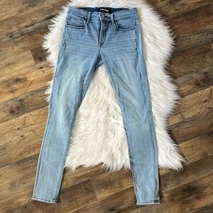 Express mid rise denim perfect legging jeans size 6